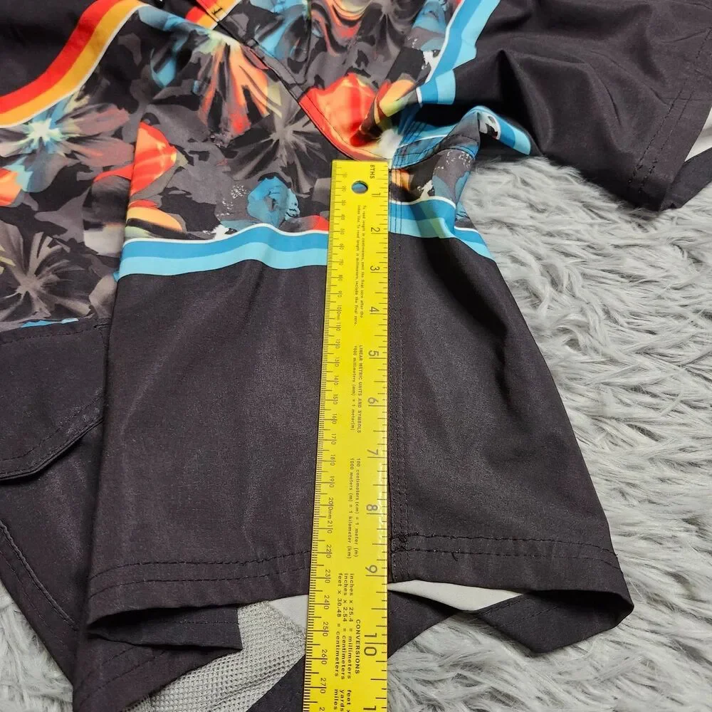 Zeroxposur Board Shorts Mens Size‎ XL Lined Swim Surfing Swimming Beach Pockets